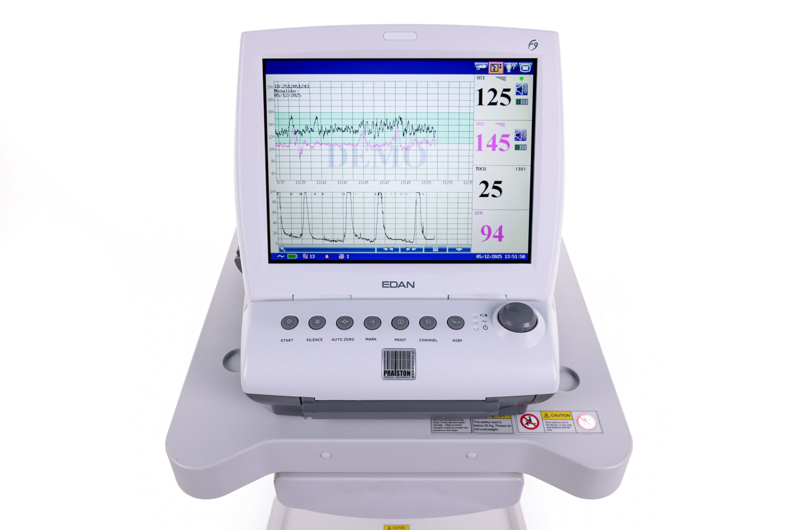 Aparat KTG EDAN F9 - obrazek 2